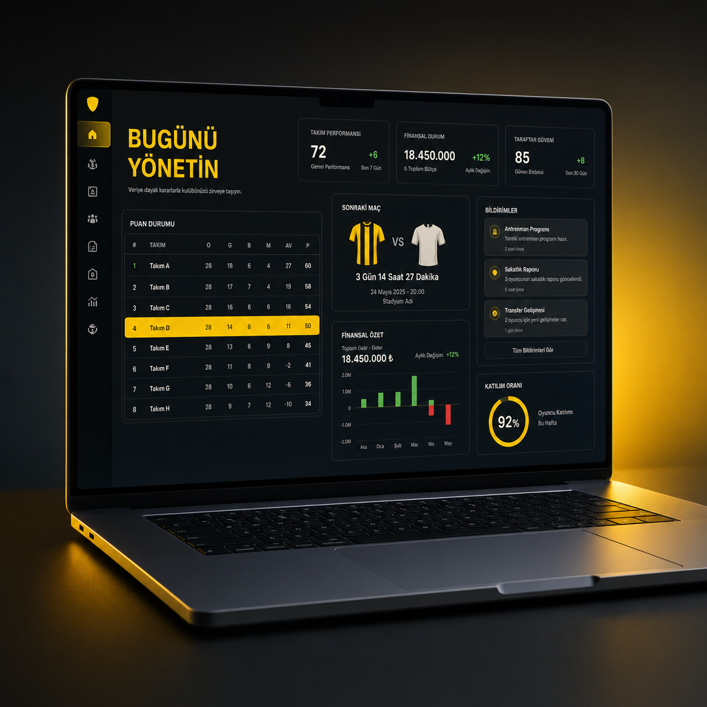 DR AI Futbol Dashboard