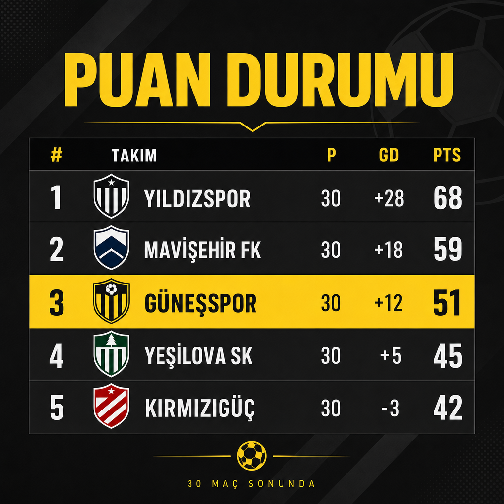 Puan Durumu
